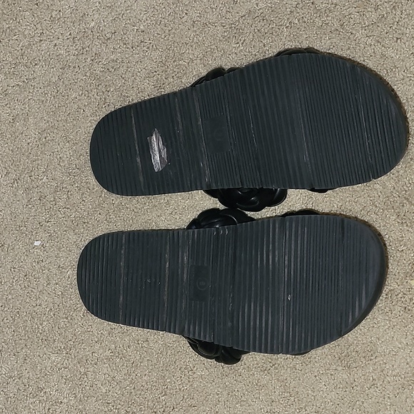 Steve Madden - Womens Choice Black - Flatform Sandals Size 8 - Picture 4 of 7